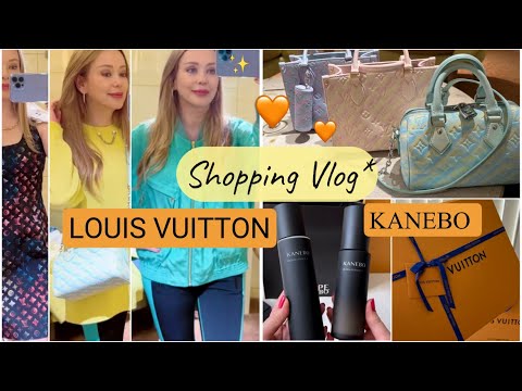 Шопинг в бутике 😜 LOUIS VUITTON 👚👜Показываю что купила 🛍Косметика KANEBO Идеальная кожа 🥰