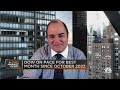 The biggest problem for equities is expectations for 3-4 rate cuts next year, says John Stoltzfus