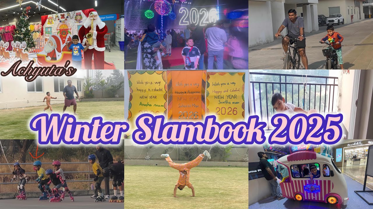Skanda's Winter holidays slambook 2025