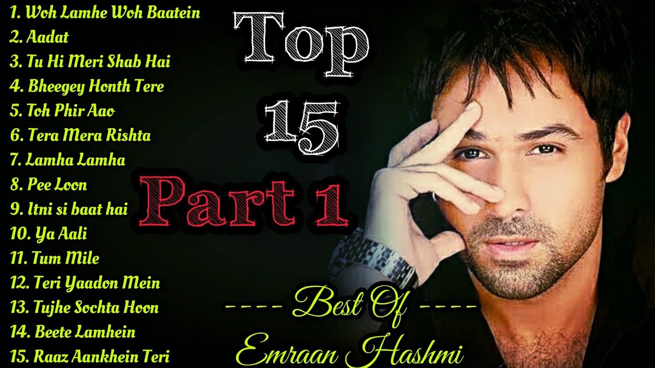 Best of Emraan Hashmi Playlist 2024  Superhit Jukebox  Audio Hindi Sad Love Songs Collection 2024