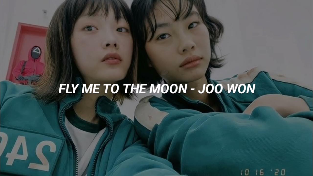 Joo Won Fly Me To The Moon squid game- fly me to the moon (frank sinatra) sung by Joo won - YouTube