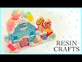 Resin crafts sweets house craft kitsune diy