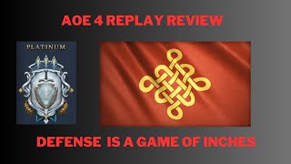 Plat 1 China Vs. Plat 1 English - AOE 4 Replay Review