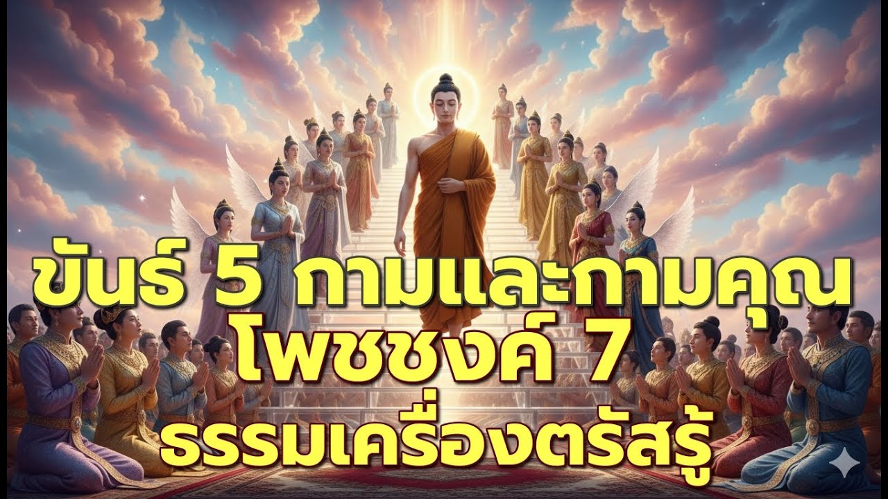 ขันธ์ 5 , กามและกามคุณ , โพชชงค์ 7 ธรรมเครื่องตรัสรู้