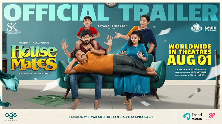 House Mates - Official Trailer | Darshan, Aarsha Baiju, Kaali Venkat | Rajavel | SK Productions