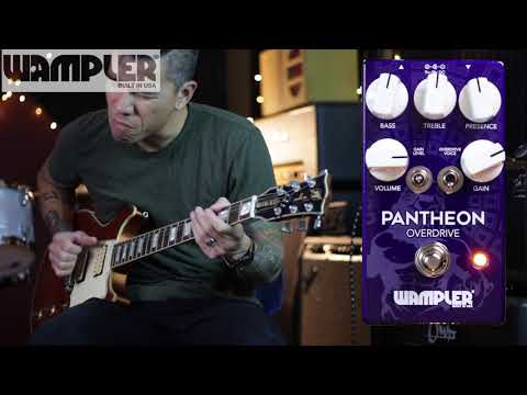 Wampler Pantheon overdrive pedal - demo by RJ Ronquillo