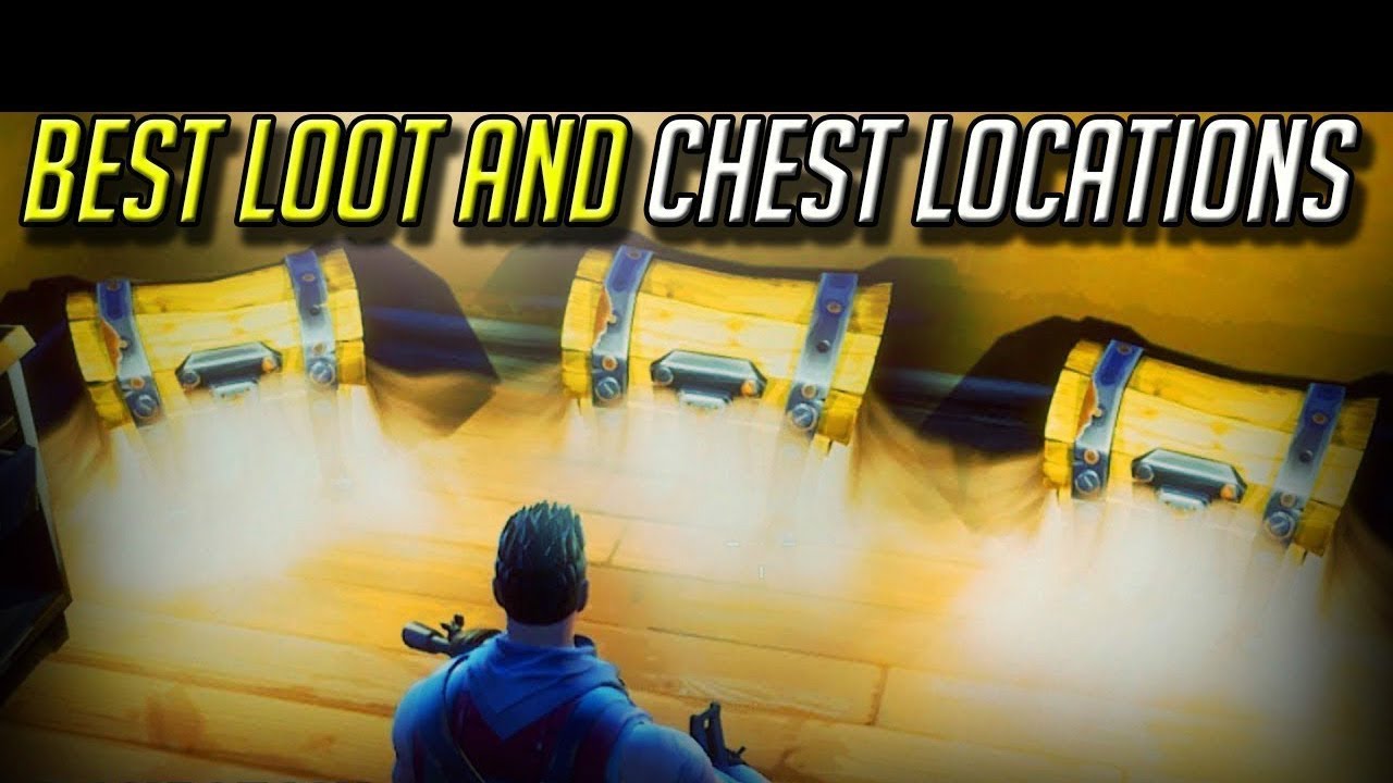 Fortnite battle royal best loot areas since update YouTube