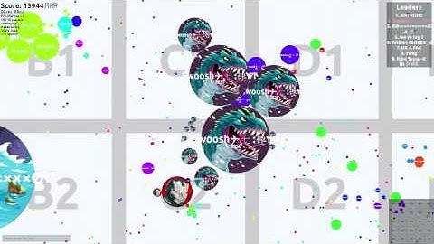 16 SPLIT POPSPLIT On Bot on  Agario Private Server