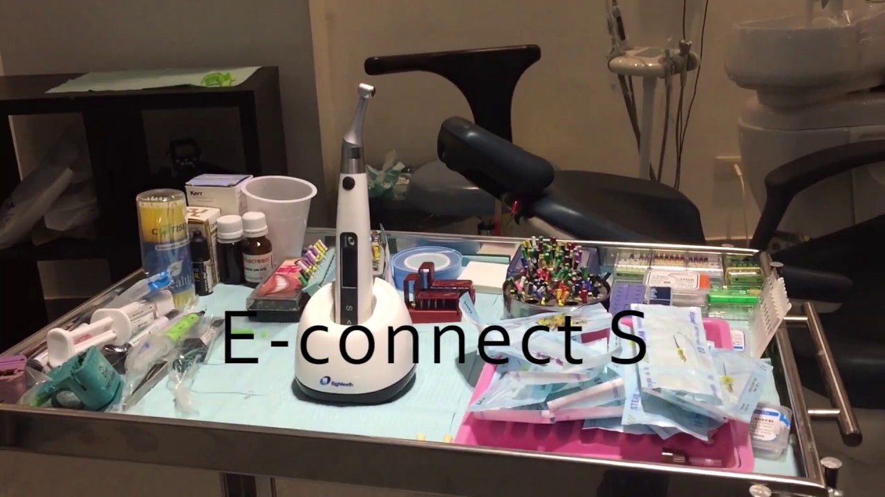 Unboxing the rotary motor with builtin apex locator (Econnect S) from