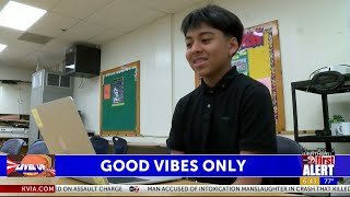 Typing Teen Shows Off Speedy Skills