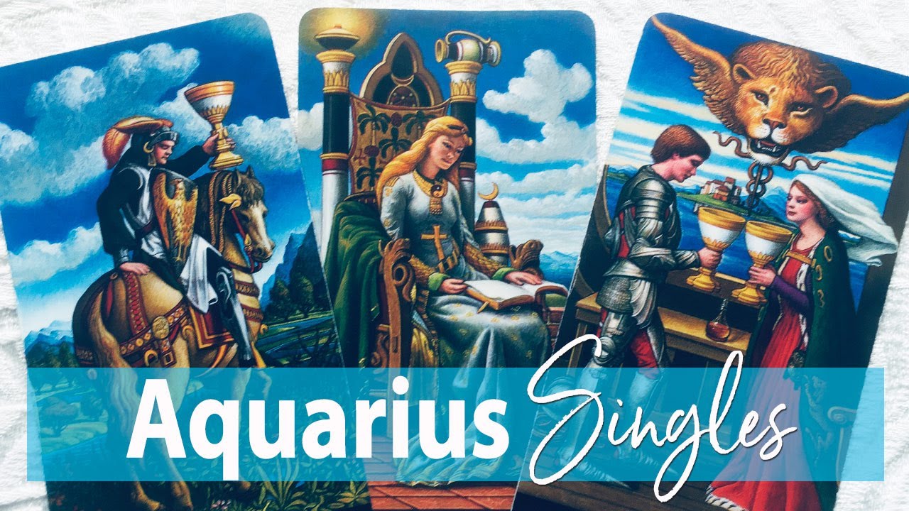 Aquarius Singles. Incoming love. Out with the old and in with the new!