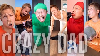 【Crazy Dad🕺】 Yoshipapa's funny video🥳🥳🥳#longvideo#よしパパ#baby #dad#checkitout 👍#happening