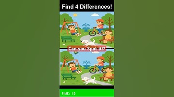 Can You Spot All the Differences? No.7 🔍 | FindyGamesMomo #Shorts