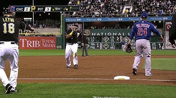 CHC@PIT: Tabata slaps an opposite-field triple