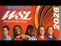 Sticking in my new stickers -WSL 2026 sticker book part 4
