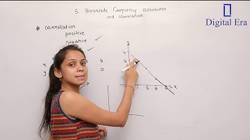 Bivariate Frequency Distribution and Correlation Class - 12 | Maths 2 | Digital Era
