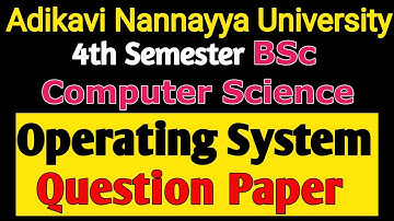 AKNU 4th sem #OperatingSystem Important Questions #aknu_sem4_operatingsystem #sem4 Computer Science