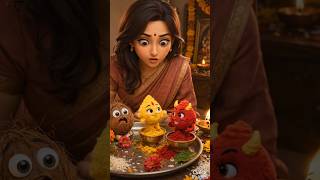 “Puja Thali Random Nahi Hoti! 😳 Hidden Spiritual Science Explained”#Viral reel# Indian Cultural.