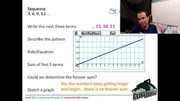 Math 20-1 - Lesson 6.1 - arithmetic and geometric sequences