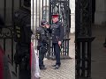 "Make Way!” Female Kings Guard Shouts Loud At Tourist.#Shorts