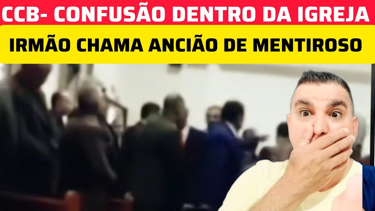CCB-CONFUSÃO IRMÃO CHAMA ANCIÃO DE MENTIROSO E IRMANDADE SE REVOLTADA.#ccb #hinosccb