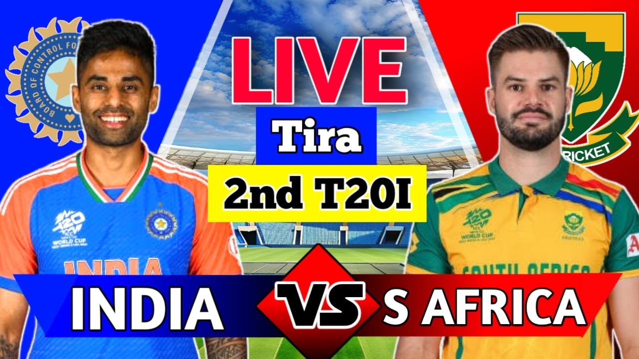 India Vs South Africa Live, 2nd T20i Day 2 / Live Cricket Match Today / INDVs S. AFRICA Live Part 2