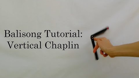 Beginner Balisong Tutorial: Vertical Chaplin