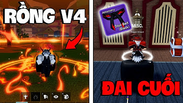 Cách Lấy TỘC RỒNG V4 Và Nâng Đai CUỐI Trong Update 22 Blox Fruit | Blox Fruits