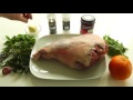 ROASTED LAMB & Redcurrant Sauce How to cook recipe