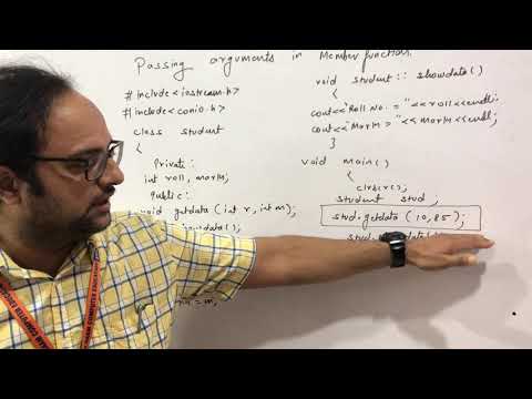 Lecture 15  Member Function With Arguments in C++|  SRC Learning | C++ - Language Tutorials in Hindi