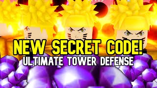 2022) ALL *NEW* SECRET OP CODES In Roblox Ultimate Tower Defense! 