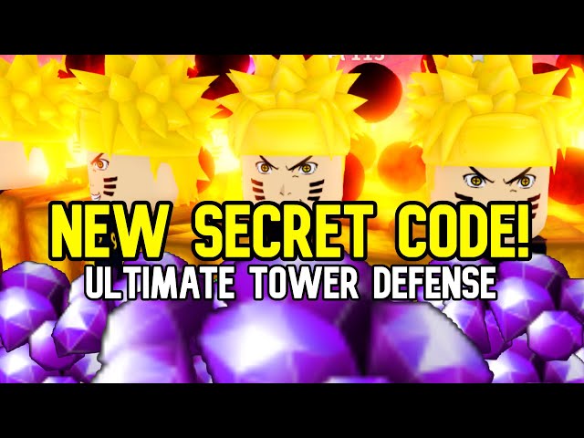 New Secret Code JUST DROPPED in Ultimate Tower Defense! (MUST USE