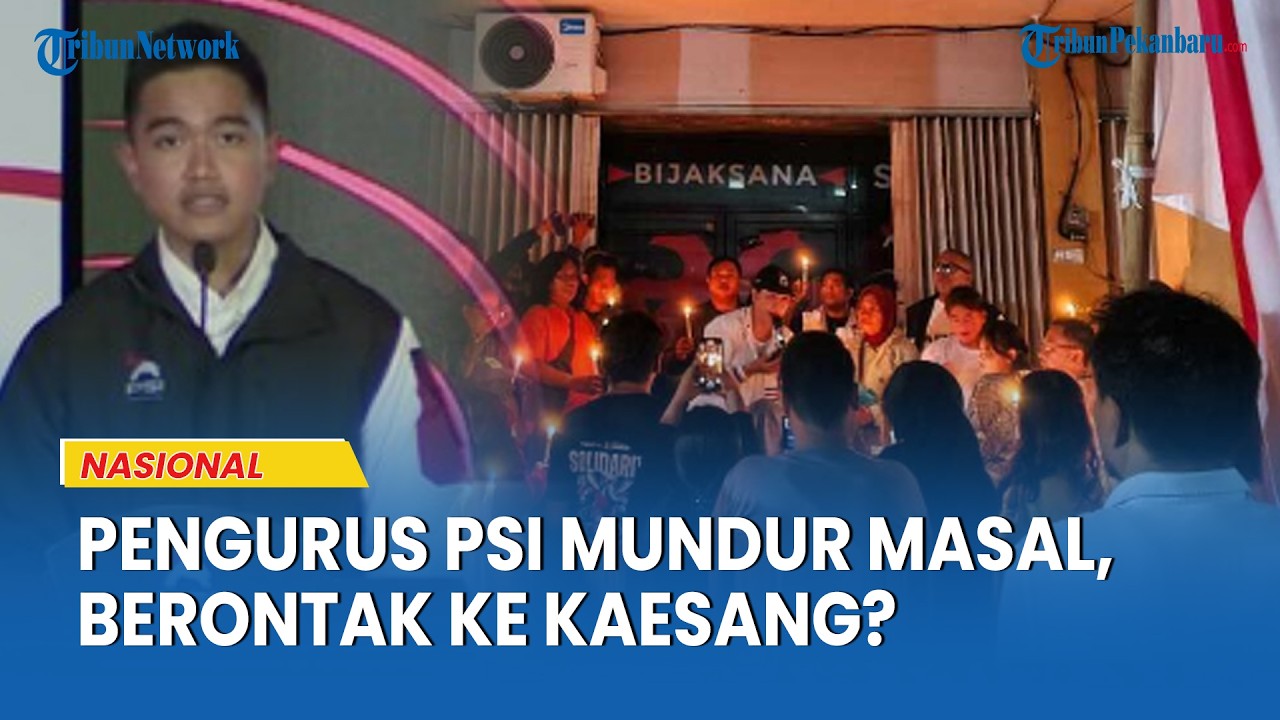 Sejumlah Pengurus PSI di Jateng Ramai-ramai Mengundurkan Diri