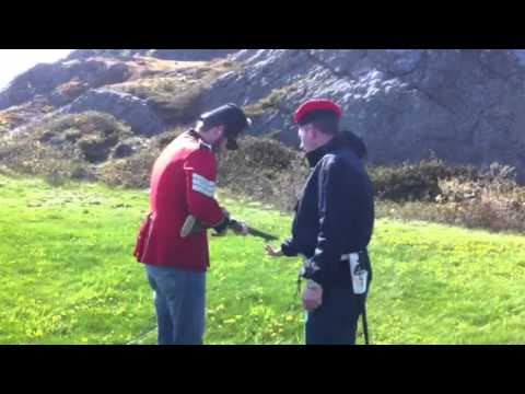 Black powder training on Signal Hill