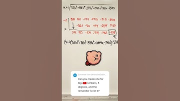 A MASSIVE synthetic division problem by request! #shorts