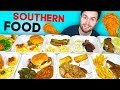 I tried REAL southern food and i'll never be the same... BBQ Restaurant TASTE TEST!