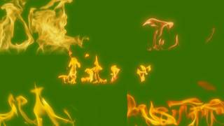 Realistic Fire Overlay Effect - Green Screen for Premiere Pro & AE