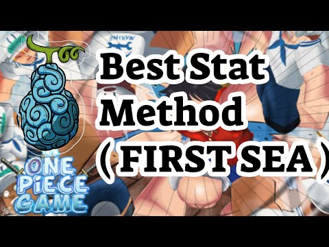 [AOPG] Best STAT GRINDING method! ( First SEA) A One Piece Game | Roblox