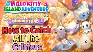 All Critters Locations In Wheatflour Wonderland Hello Kitty Island Adventure screenshot 4
