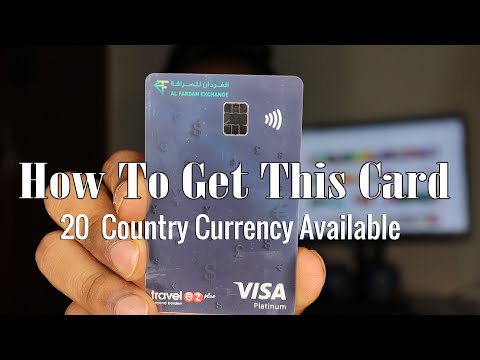 How to Get 20 Country Currency Visa Platinum Card | Al Fardan Exchange | Travelezplus Card |(Hindi)