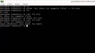How to edit a file in Redhat