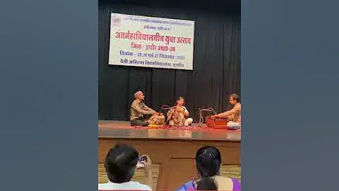 Andhe Khwabon Ko Ghazal Sung Deepika_Sing Original Lata Mangeshkar ji | Sadagi | Youth Festival 2k23