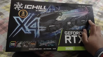 INNO3D RTX 3090 ICHILL X4 UNBOXING | INDIAN RETAIL UNIT | 24GB BEAST BFGPU
