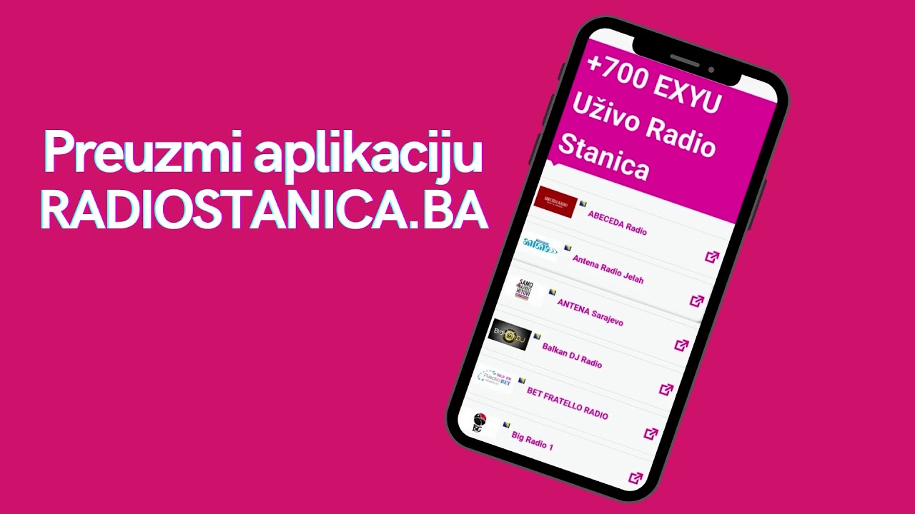 RADIOSTANICA.BA - 🎵 Radio Stanice BiH Uživo Online i 700 EXYU Radio  Stanica! 📻 - YouTube