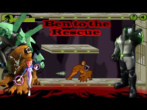 Ben 10 - BEN TO THE RESCUE (Cartoon Network Games) 