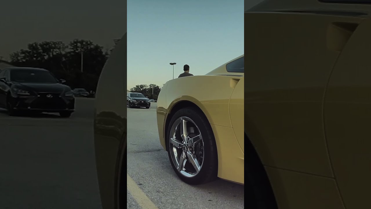 CORVETTE DRIVER KEYS A TESLA