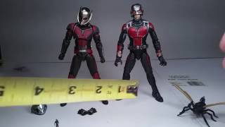 Bandai Ant-Man vrs Hasbro Ant-Man comparison review