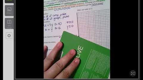 Linear Programming Example 1