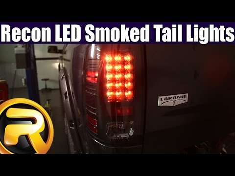How To Install Recon LED Smoked Tail Lights