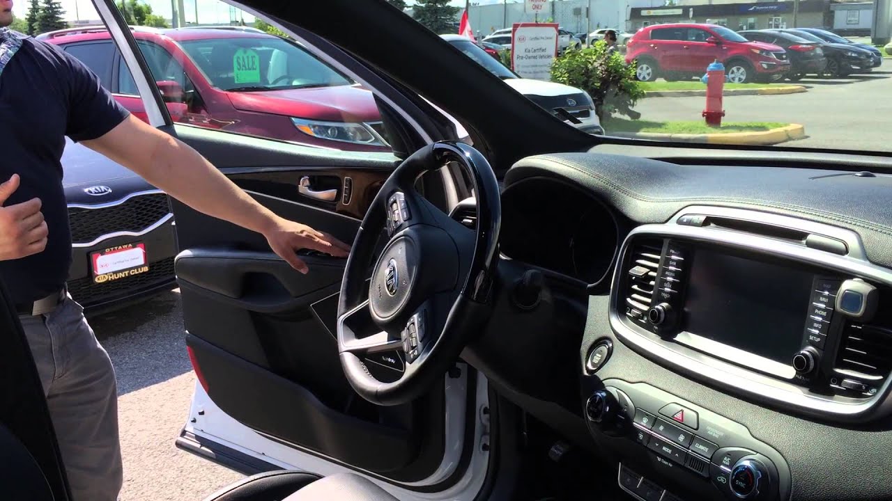Kia on Hunt Club 2016 Kia Sorento SX walk around by Tony C. YouTube Kia on Hunt Club 2016 Kia Sorento SX walk around by Tony C. YouTube